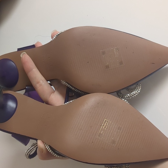 Call It Spring Galaa Lace Up Rhinestone Bow Heels  usa 8   eur 38.5  uk 5.5 - Picture 12 of 13